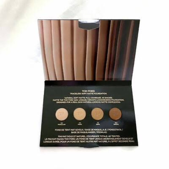 New!Tom Ford Soft Matte Foundation Samples:Hyarulonic Acid &but C & Microspheres - Picture 6 of 15